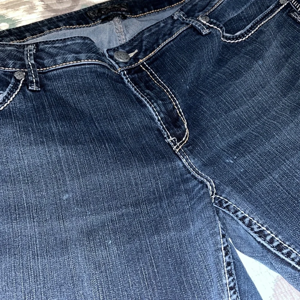 Silver jeans company women’s plus size 22/31 Aiko bootcut - Picture 6 of 12